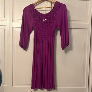 Sophie Max Purple Dress